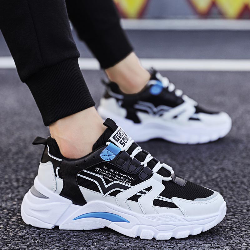 Luxury Lifestyle Pictures - Big Size Chunky Height Man Sneakers