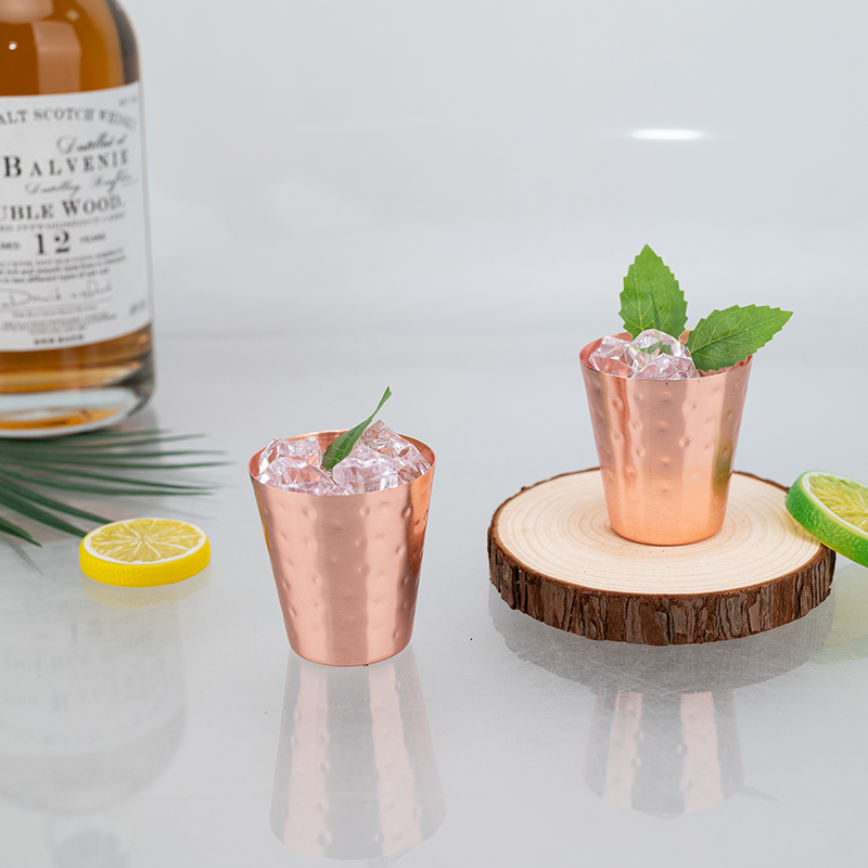 3Pcs New 60ml 100% Copper Cups - Copper Cocktail Mug 评论和价格