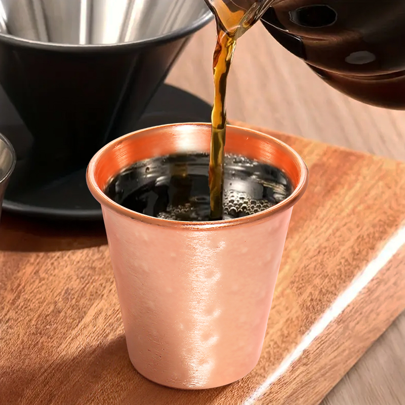 Set of 4/6 Copper Plating Beer - Copper Cocktail Mug 评论和价格