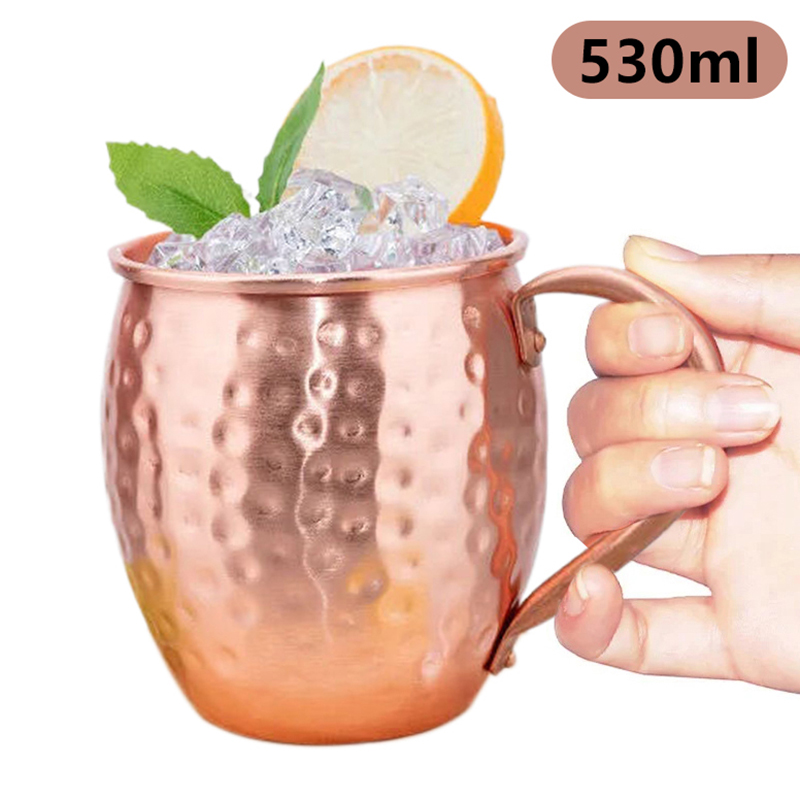 【F】530ml 100% Copper Moscow Mu - Copper Cocktail Mug 评论和价格