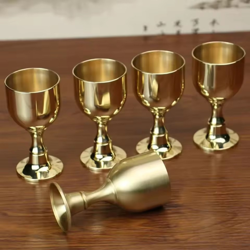 Pure Copper Chalice Cup Cockta - Copper Cocktail Mug 评论和价格