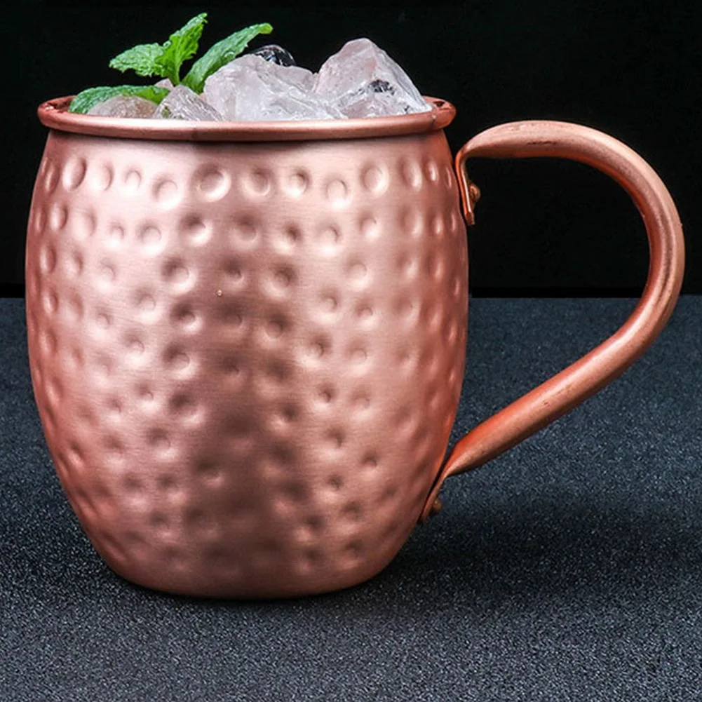 530ML 100% Pure Copper Mug Mos - Copper Cocktail Mug 评论和价格