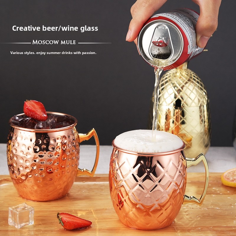 Hammer stainless steel mule mu - Copper Cocktail Mug 评论和价格
