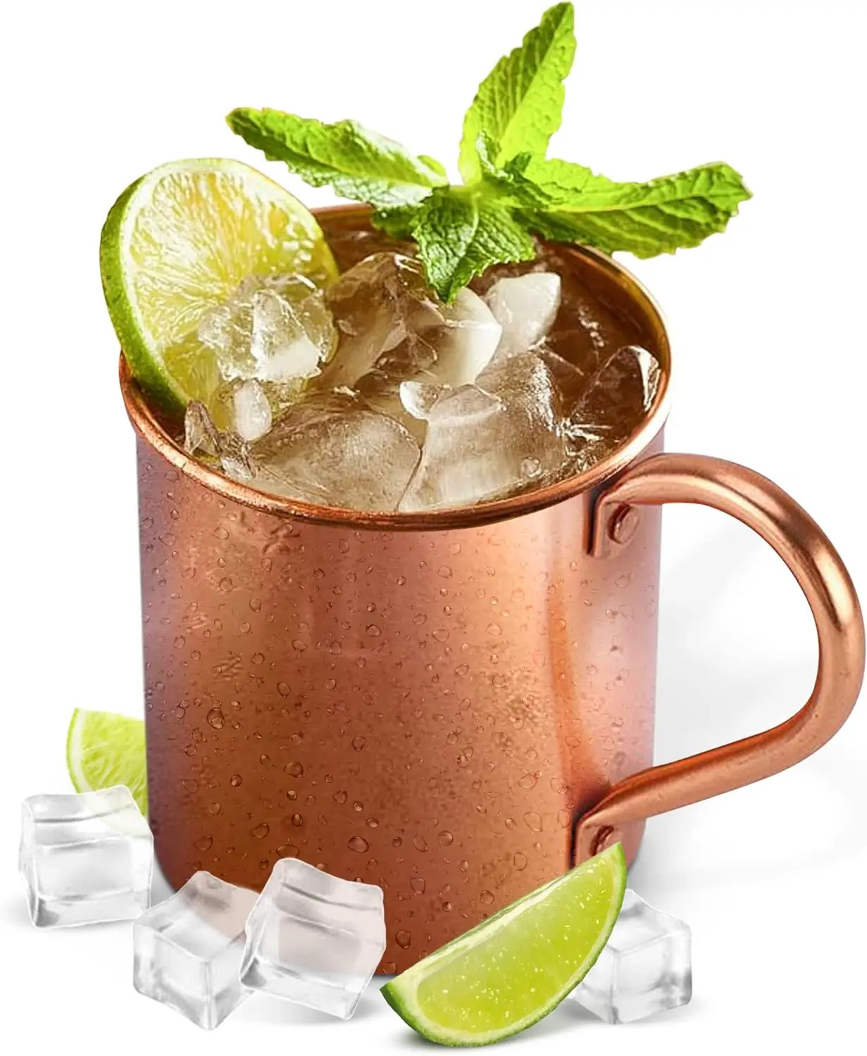 Moscow Mule PURE Copper Mugs-C - Copper Cocktail Mug 评论和价格