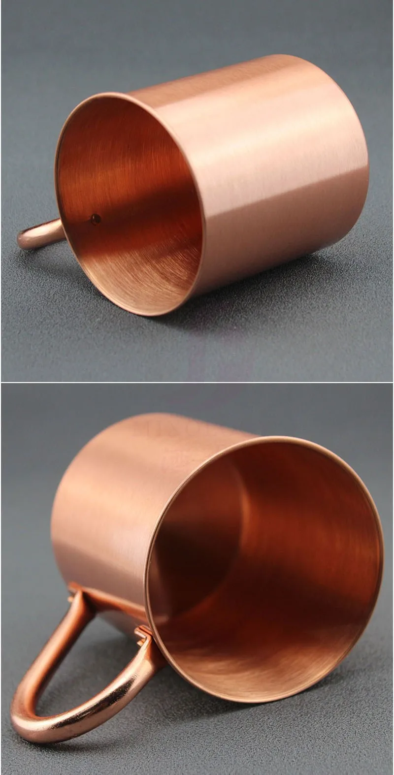 Moscow Mule PURE Copper Mugs-C - Copper Cocktail Mug 评论和价格