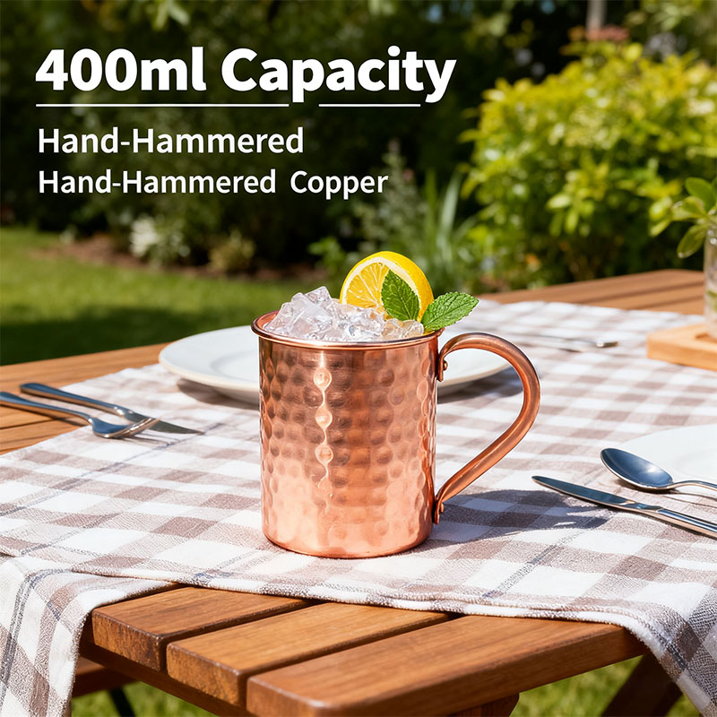 New 100% Copper Cups Pure Soli - Copper Cocktail Mug 评论和价格