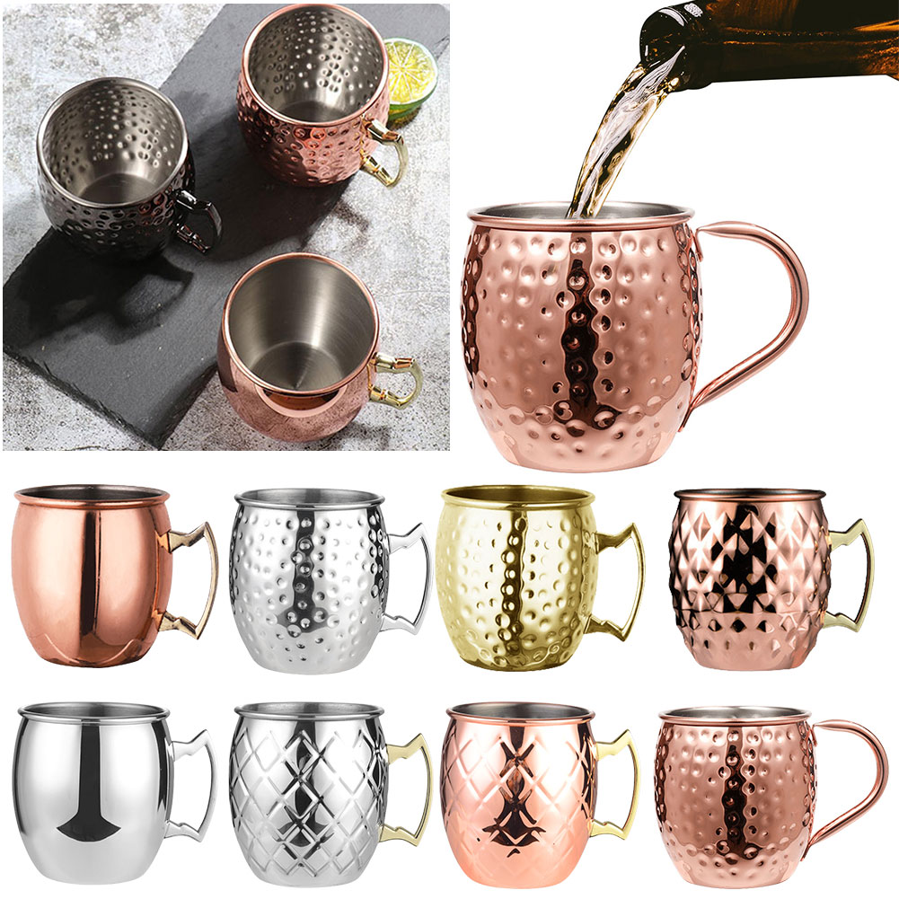 500ML Cocktail Wine Cup Moscow - Copper Cocktail Mug 评论和价格